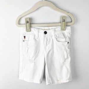 Vigoss - 5 Girls White Denim Shorts